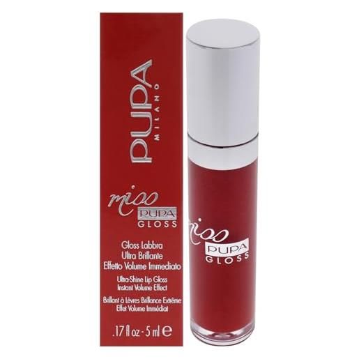 PUPA MILANO pupa lucidalabbra miss n°205 touch of red 5 ml
