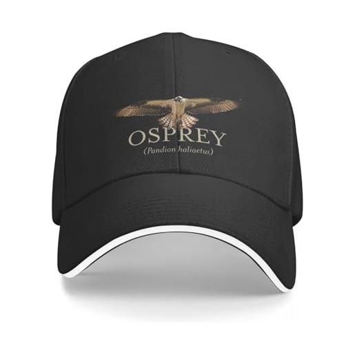 VIDOJI berretto baseball moda unisex hip hop personalizzato casual osprey (fish hawk) berretto baseball manga cappello snapback cap trucker cap cappello per le donne perfetto regalo compleanno degli uomini