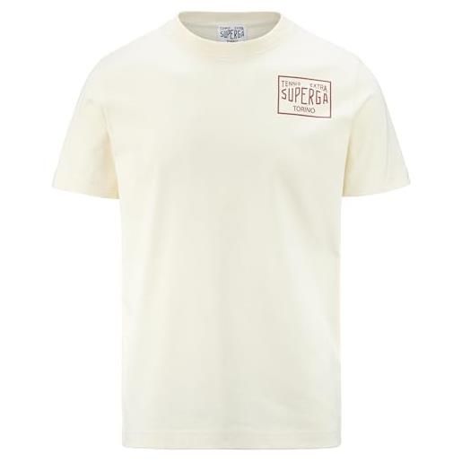 Superga t-shirt superga archivio tennis player - t-shirt top - grigio - unisex