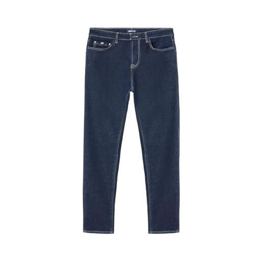 Gas jeans skinny fit sax zip rev 35141830789 blu scuro blu