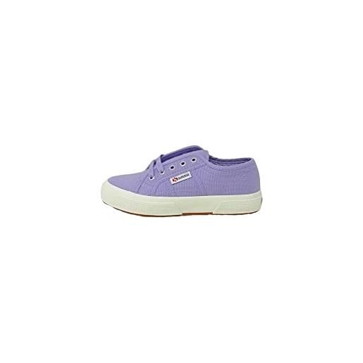 SUPERGA 2750 junior viola lilla scarpa in cotone sneaker bambina ragazza dal numero 25 al 34 (numeric_34)