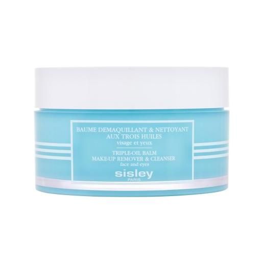 Sisley triple-oil balm make-up remover & cleanser face & eyes balsamo olio struccante per viso e occhi 125 g