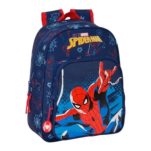 Safta infant 34 cm spider-man neon backpack one size