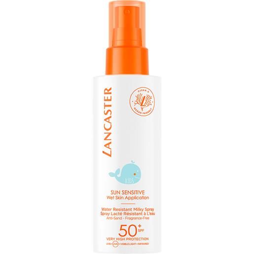 Lancaster sun sensitive - wet skin application milky spray for kids spf50+ corpo
