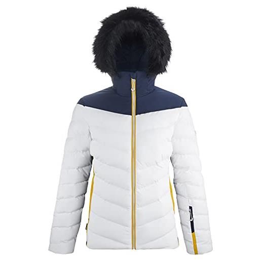 Millet - ruby mountainn jkt w - giacca da sci da donna - membrana dry. Edge impermeabile e traspirante - sci, sci alpino - bianco