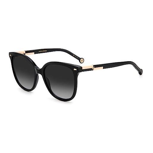 Carolina Herrera her 0136/s sunglasses, wr7/ha black havana, 55 unisex