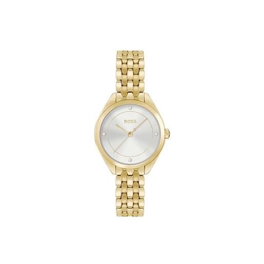 BOSS orologio analogico da donna con quadrante bianco - 1502733, bianco, contemporane