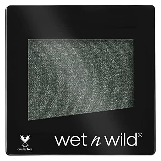 Wet n Wild - color icon eyeshadow single - ombretto singolo makeup verde marino - alta pigmentazione, formula a lunga tenuta, colori densi - vegan - envy