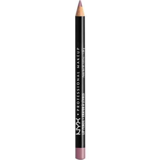 NYX Professional Makeup trucco delle labbra contour pencil slim lip pencil prune