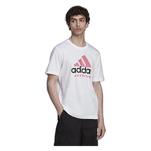 adidas stagione 2022/2023 ufficiale, t-shirt uomo, active teal, s