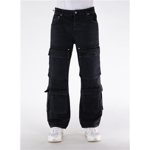 REPRESENT CLOTHING jeans r3ca cargo denim uomo