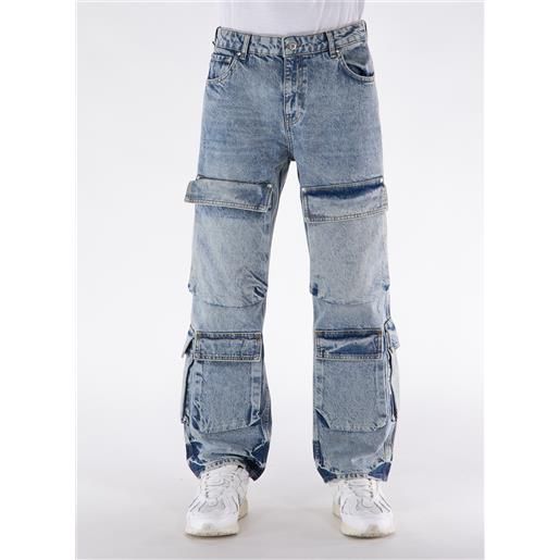REPRESENT CLOTHING jeans r3ca cargo denim uomo