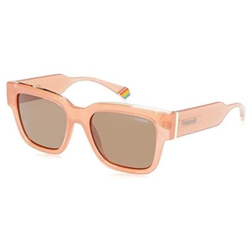Polaroid pld 6198/s/x sunglasses, 733 peach, 52 unisex