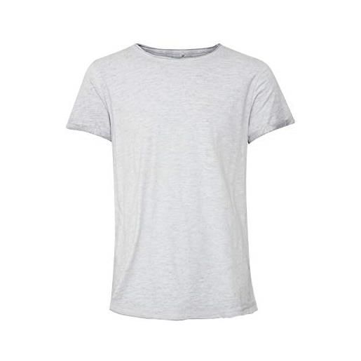 b BLEND blend mino t-shirt a maniche corte maglietta da uomo con girocollo, taglia: xxl, colore: chip grey (75153)