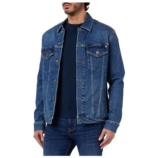 Pepe Jeans pinners, giacca uomo, blu (denim-ht7), l