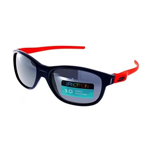 Julbo arcade occhiali da sole, blu brillante/arancione securit, taglia unica unisex-adulto