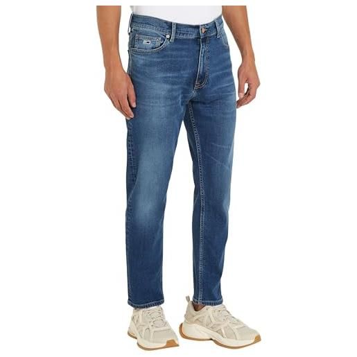 Tommy Jeans jeans uomo regular fit, blu (denim dark), 31w/30l