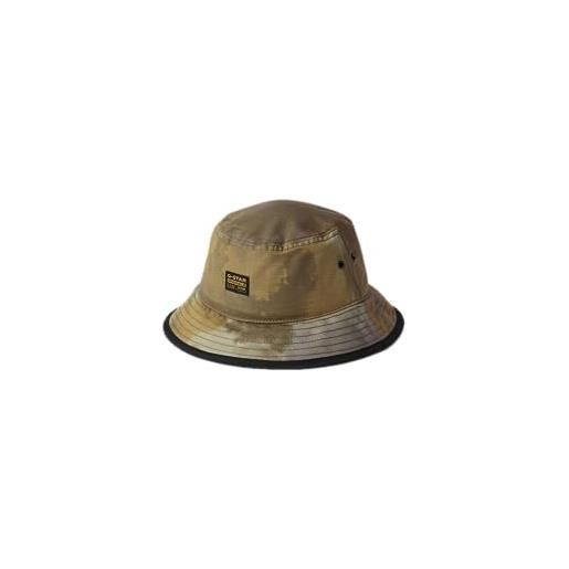 G-STAR RAW men's camo bucket hat, multicolore (tobacco blurry camo d23778-d326-g143), m