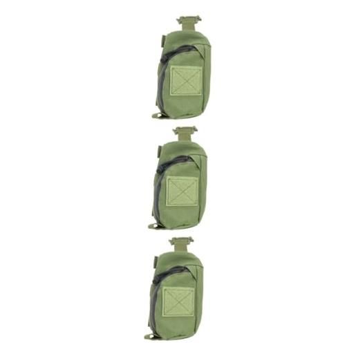 YARNOW 3 pz borsa a tracolla tattica borsa della medicina della spalla borse organizer per il viaggio sacchetti di conservazione sacchetti di stoccaggio accessori zaino custodia