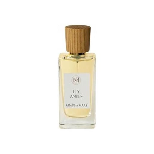 AIMÉE DE MARS aimee de mars - lily ambre - eau de parfum léger certified cosmos natural, 30 ml