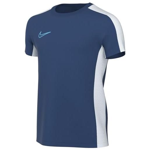 Nike df acd23 t-shirt court blue/white/aquarius blue 122/128