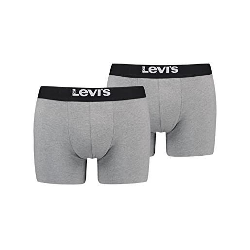 Levi's boxer, biancheria intima uomo, grigio, l
