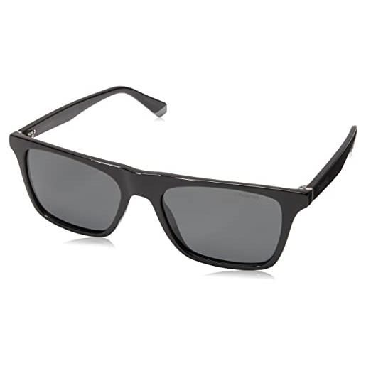 Polaroid pld 6110/s occhiali da sole, black, 53 unisex-adulto