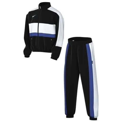 Nike unisex kids tuta k nk df acd trk suit w gx, black/white/game royal/white, fn8391-010, xs