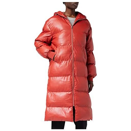 NA-KD giacca lunga con cappuccio, rosso, 48 donna