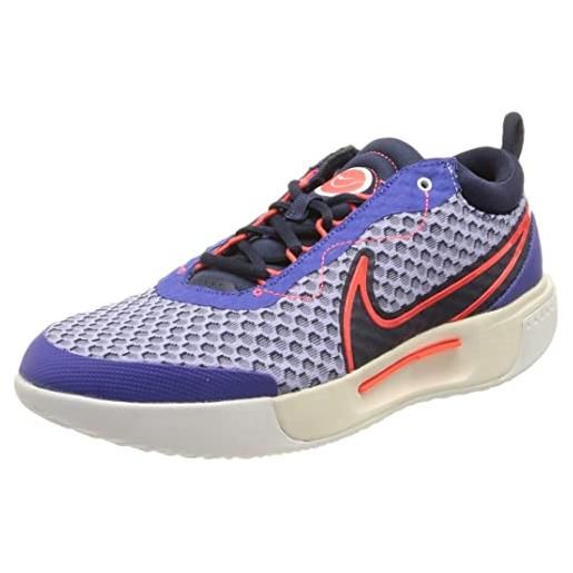 Nike Nike. Court zoom pro, sneaker uomo, lapis/bright crimson-midnight navy, 44.5 eu