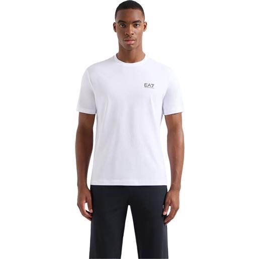 Emporio Armani 7 t-shirt logo series uomo bianco