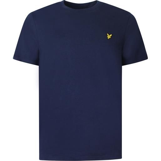 LYLE E SCOTT t-shirt blu con mini logo per uomo