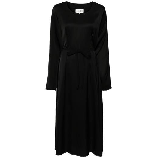 MM6 Maison Margiela cut-out midi dress - nero