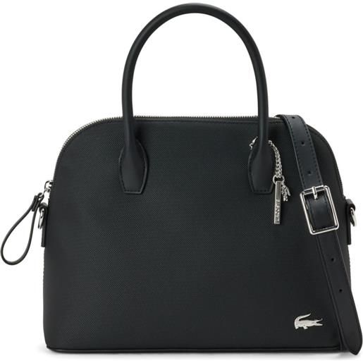 Lacoste borsa a spalla bugatti - nero