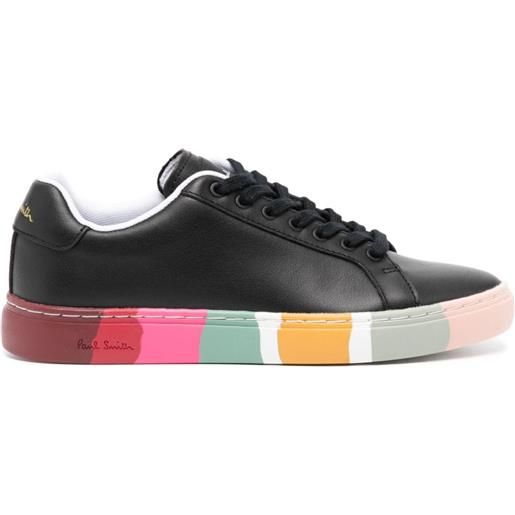 Paul Smith lapin leather sneakers - nero
