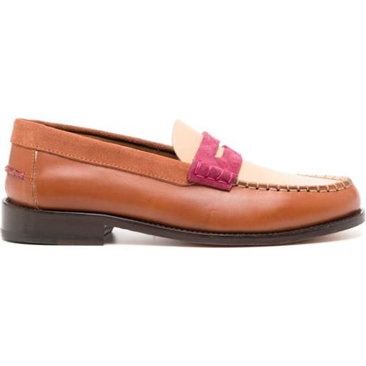Paul Smith laida colour-block loafers - toni neutri