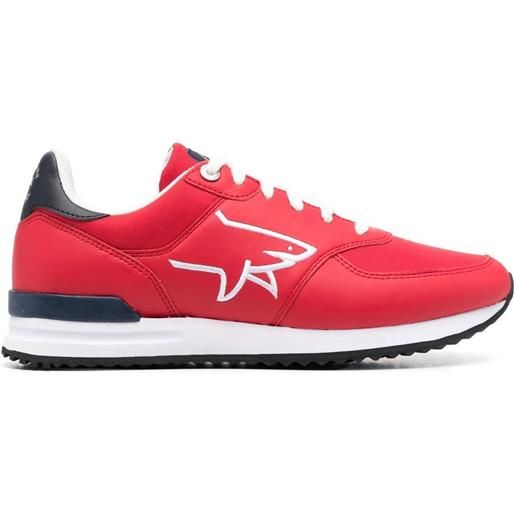 Paul & Shark sneakers con ricamo - rosso