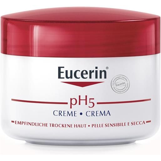 Beiersdorf spa eucerin ph5 - crema pelle sensibile e secca, 75 ml