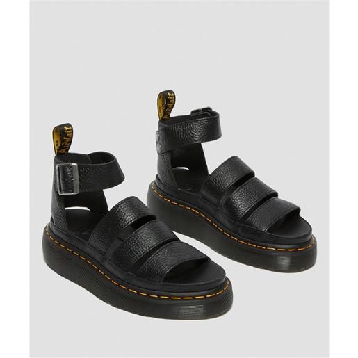 DR. MARTENS dr. Martens sandali clarissa ii quad milled nappa neri donna