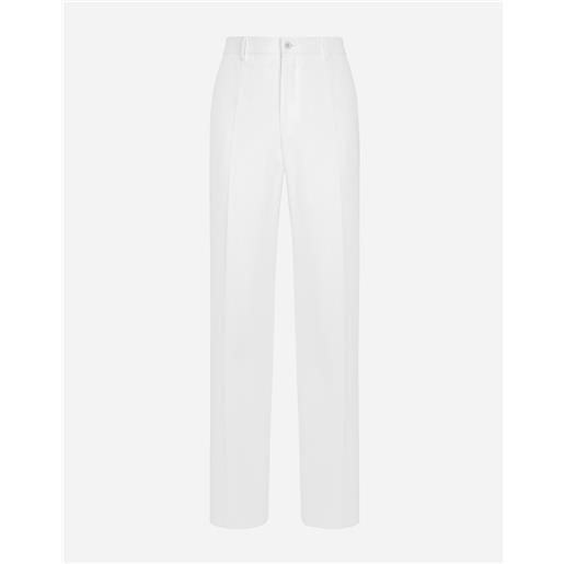 Dolce & Gabbana pantalone sartoriale in cotone stretch