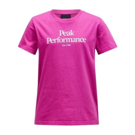 Peak Performance x maglietta da ciclismo, escursioni, m unisex-bambini e ragazzi