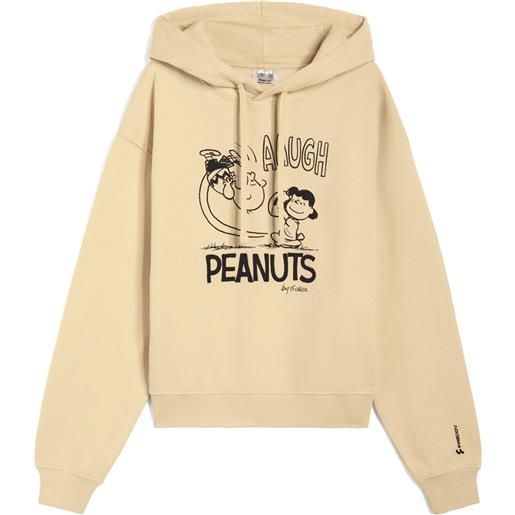 FREDDY felpa con cappuccio grafica peanuts donna