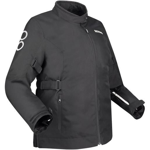 BERING - giacca BERING - giacca pamela queen size lady nero / bianco