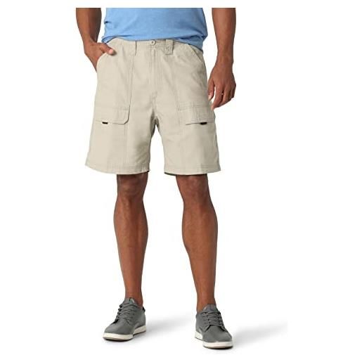 Wrangler authentics men's canvas utility hiker short, anthracite, 42