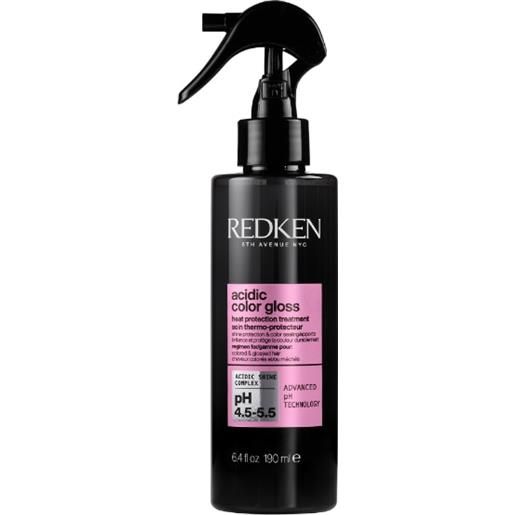 Redken trattamento leave-in per capelli colorati acid color gloss 190ml