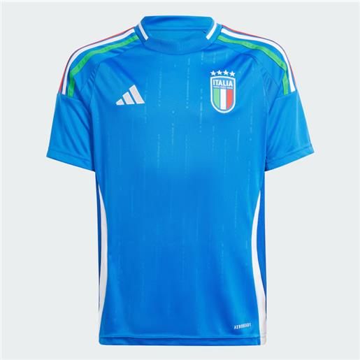 ADIDAS maglia gara home nazionale italiana figc jsy 2024 junior azzurro [252112]