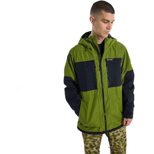 Burton frostner jacket verde s uomo