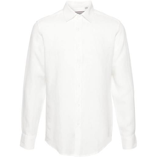 Canali camicia con colletto classico - bianco