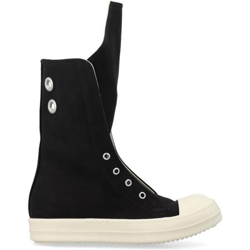 Rick Owens DRKSHDW sneakers lido alte - nero