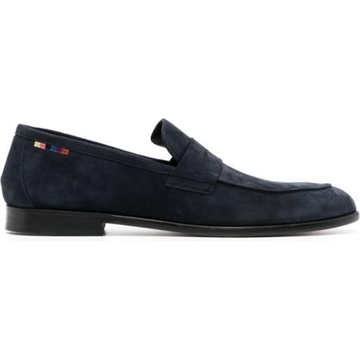 Paul Smith figaro suede loafers - blu